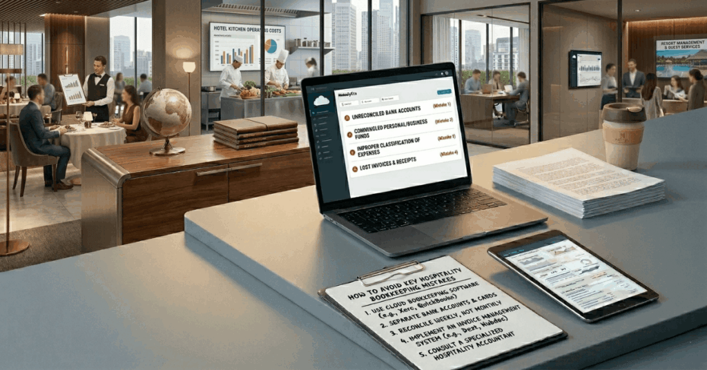Top Bookkeeping Mistakes Hospitality Businesses_Avoid Them